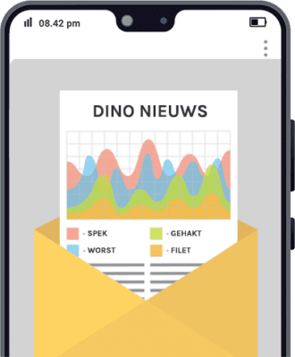 homepagina Digital Dinosaurs nieuwsbrief